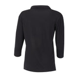 T-Shirt col V femme Uniform Works noir - NISBETS