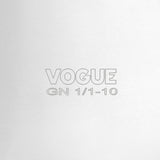 Bac inox professionnel Vogue GN 1/1 10mm