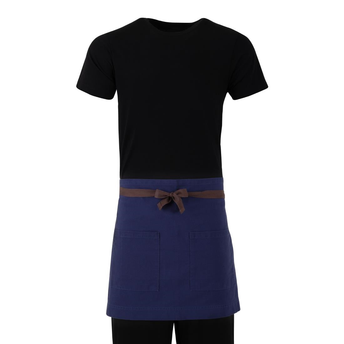 Tablier en toile de coton Southside bleu marine