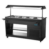 Buffet réfrigéré Polar série G noir - NISBETS