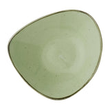 Bols triangulaires Churchill Stonecast Sage Green 235mm (Lot de 12)