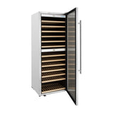 Cave à vin bi-zone Polar Série G inox 126 bouteilles