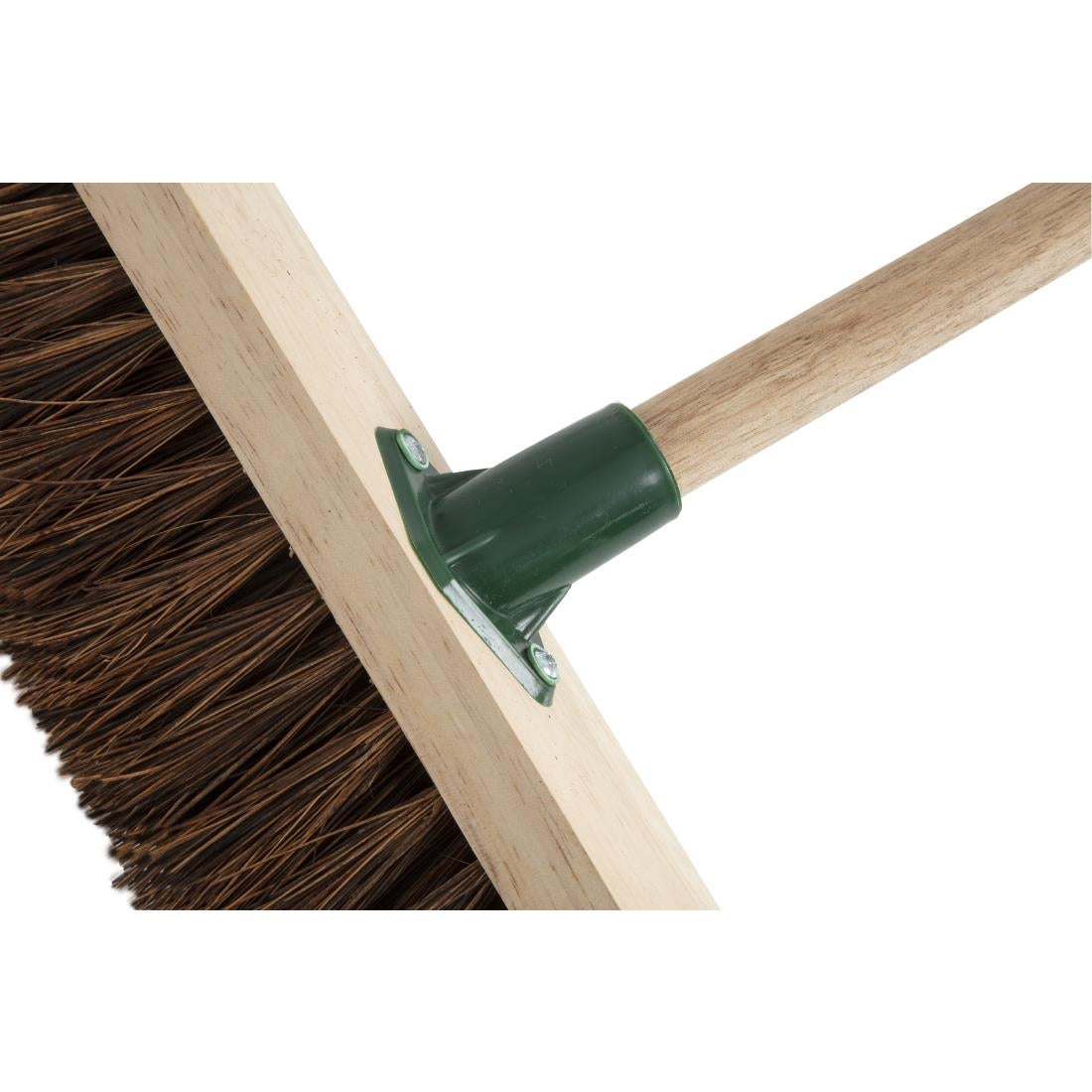 Tête de balai coco rigide en bois Jantex 305mm - NISBETS