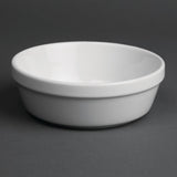 Plats à gratin ovales Olympia Whiteware 137mm (Lot de 6) - NISBETS