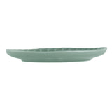 Assiettes plates Olympia Corallite vertes 280 mm (lot de 6)