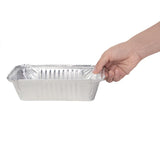 Barquettes et couvercles aluminium Nisbets Essentials 250 ml (lot de 50) - NISBETS