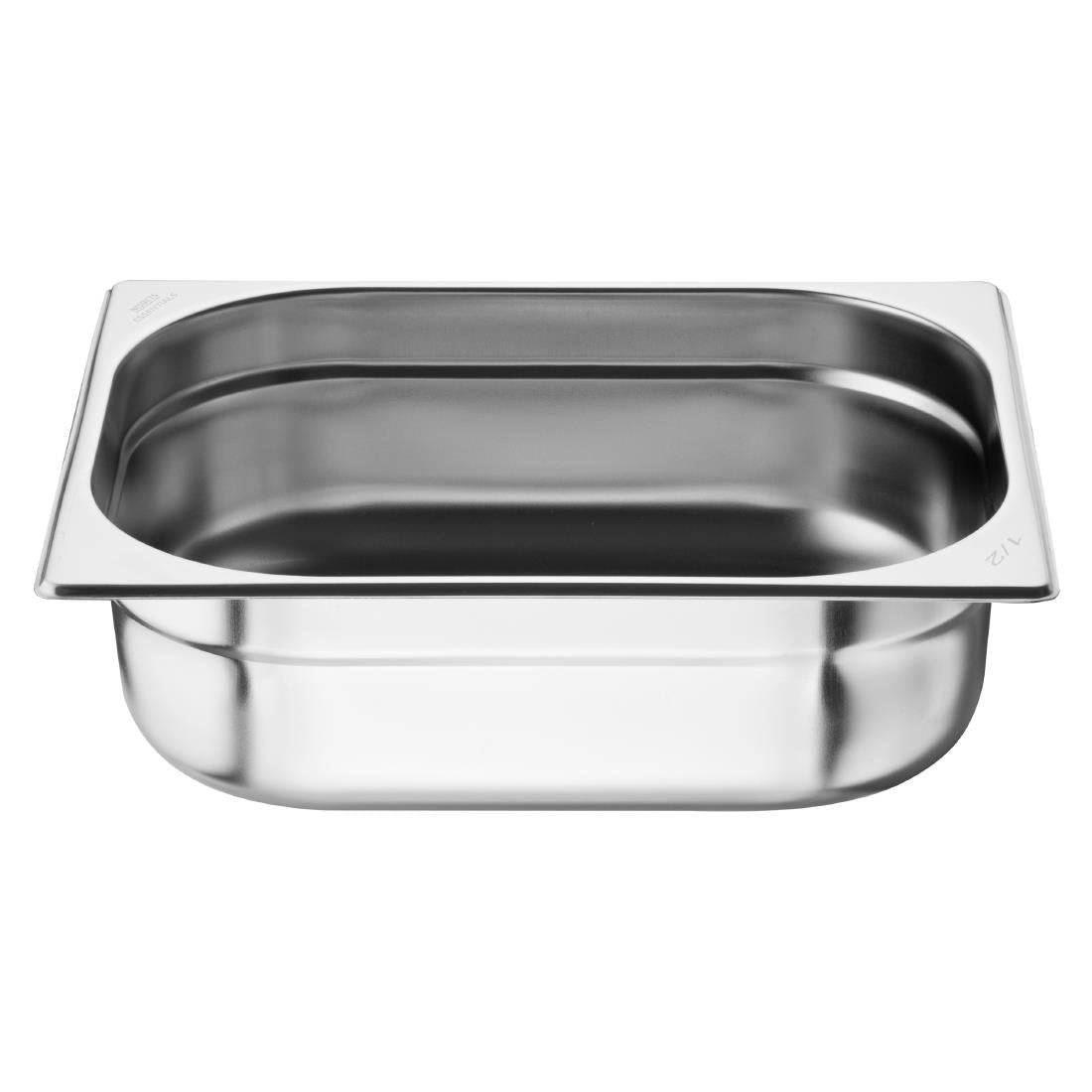Bacs GN 1/2 en inox Nisbets Essentials 100 mm (lot de 3) - NISBETS