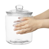Ensemble de bocaux à biscuits en verre Olympia 6350ml et 3800ml
