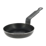 Poêle à blinis en tôle d¿acier bleuie De Buyer 12 cm