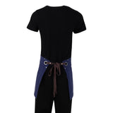 Tablier en toile de coton Southside bleu marine