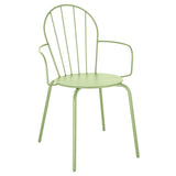 Fauteuils Bolero Adeline vert clair (lot de 4) - NISBETS