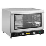 Four pâtissier à convection 4 niveaux avec humidificateur Buffalo 100 L triphasé - NISBETS