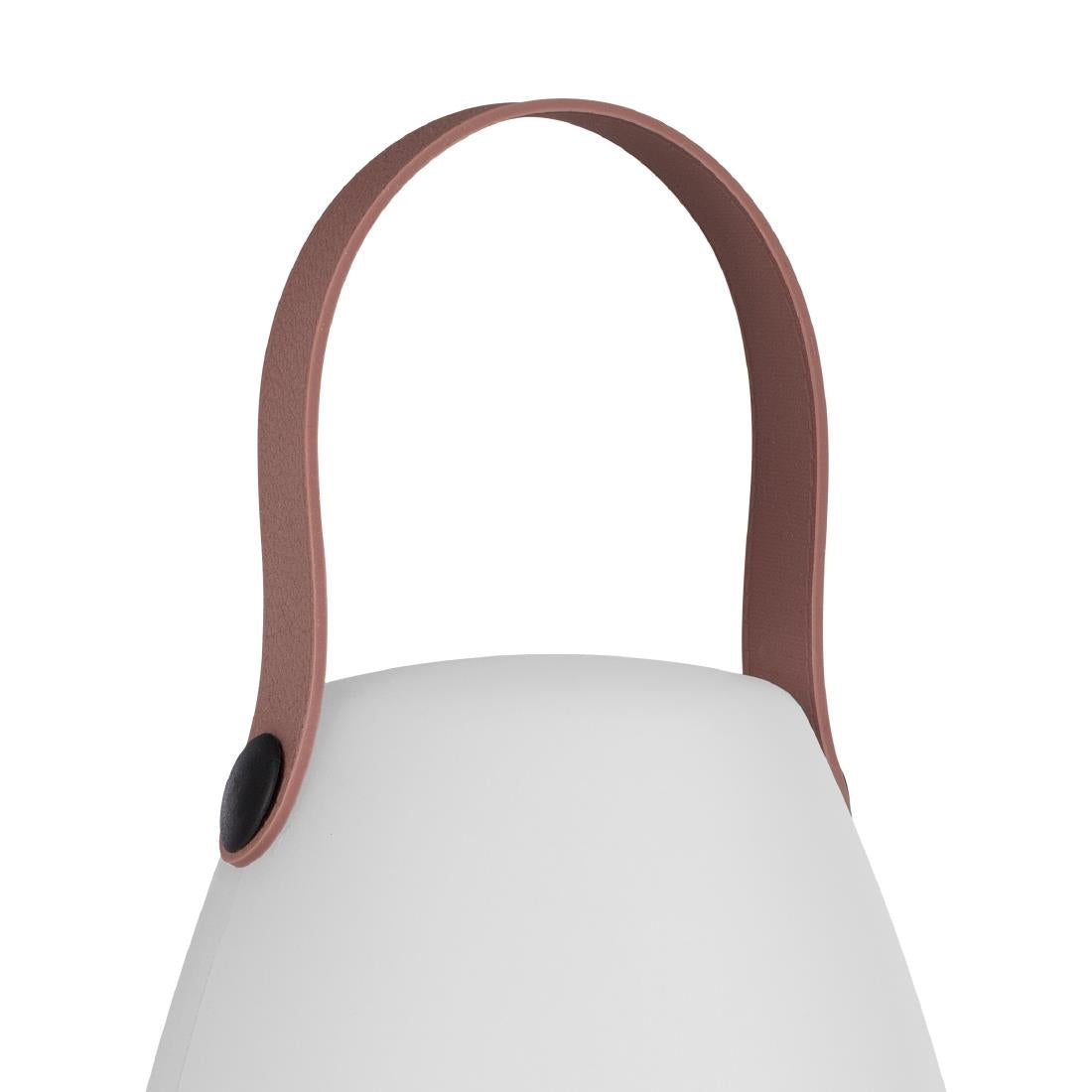 Lampe de table LED rechargeable Tristar coloris blanc chaud