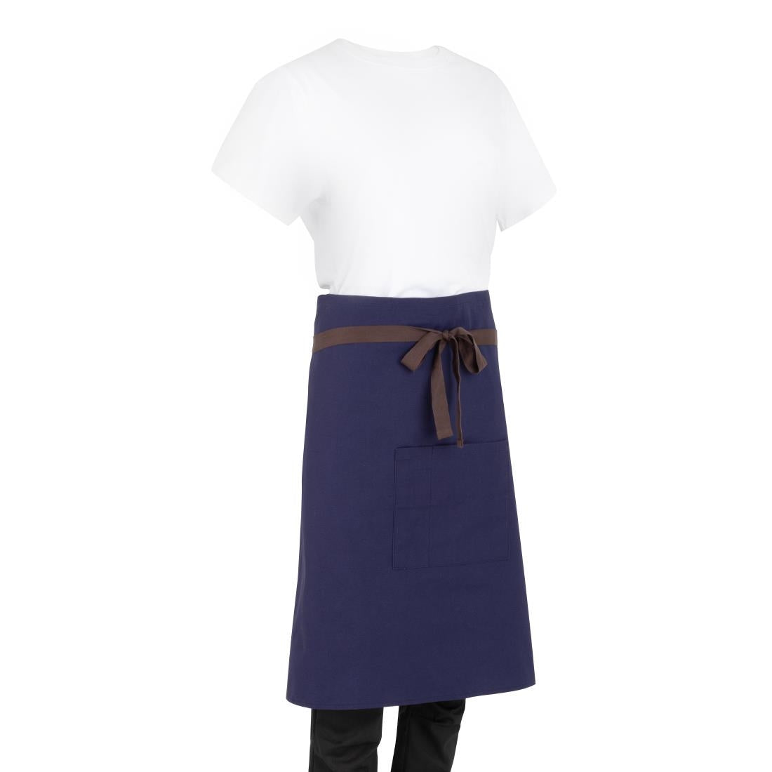 Tablier bistro en toile de coton Southside marine