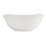 Bols carrés à bords ondulés blancs Olympia 220mm (Lot de 12) - NISBETS