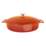 Cocotte en fonte ronde Vogue 3,5L orange