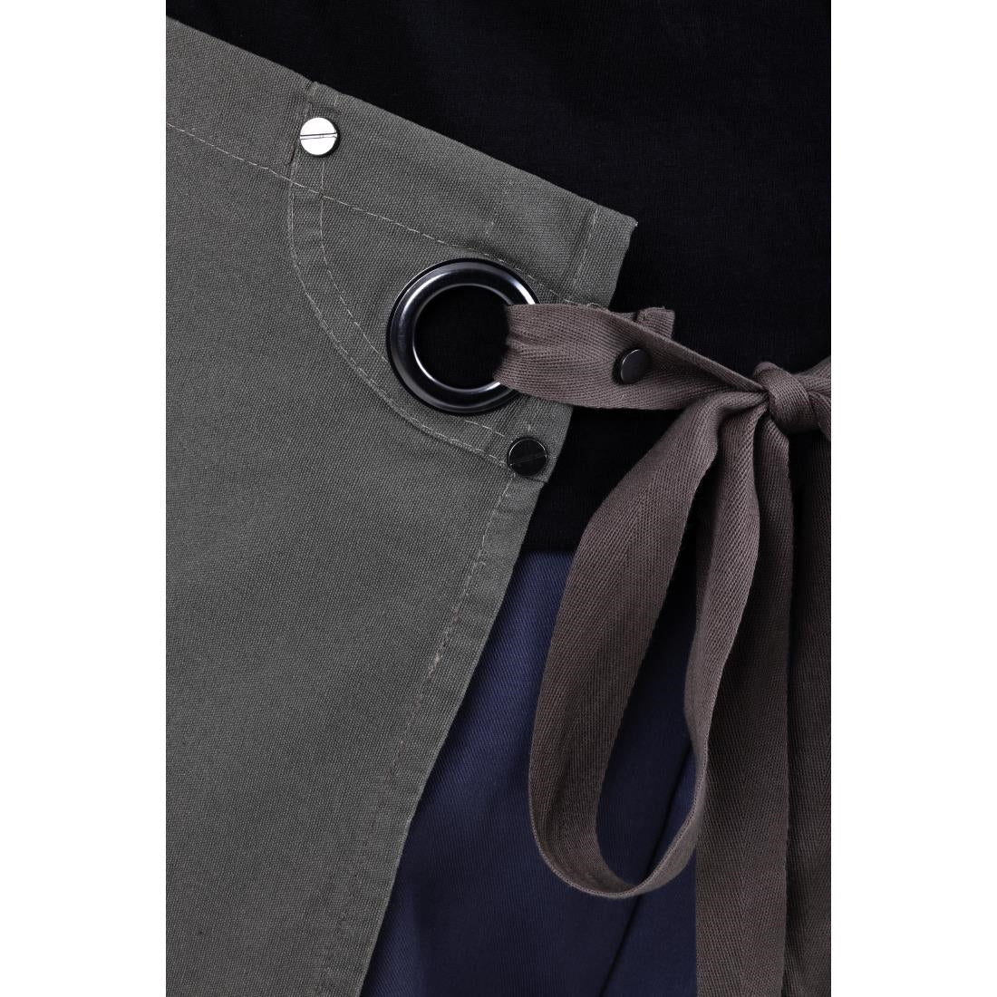 Tablier en toile de coton Southside kaki