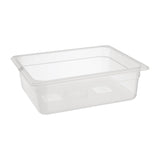 Bac en polypropylène GN 1/2 sans couvercle Nisbets Essentials 100mm