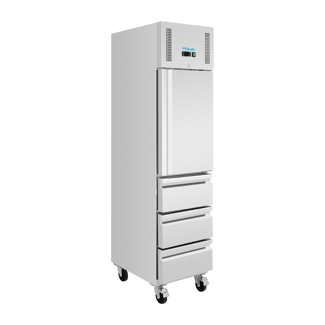 Armoire réfrigérée positive GN slimline 1 porte - NISBETS