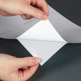 Autocollant Gel hydroalcoolique à votre disposition format A5 - NISBETS