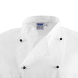 Veste de cuisine mixte Whites Chicago manches courtes blanche - NISBETS