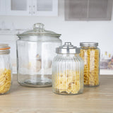 Ensemble de bocaux à biscuits en verre Olympia 6350ml et 3800ml