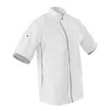 Veste de cuisine blanche à manches courtes Southside - NISBETS