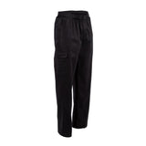 Pantalon de cuisine mixte Chef Works Slim Fit Cargo noir - NISBETS