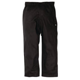 Pantalon de cuisine mixte Chef Works Professionnel chevrons noirs - NISBETS