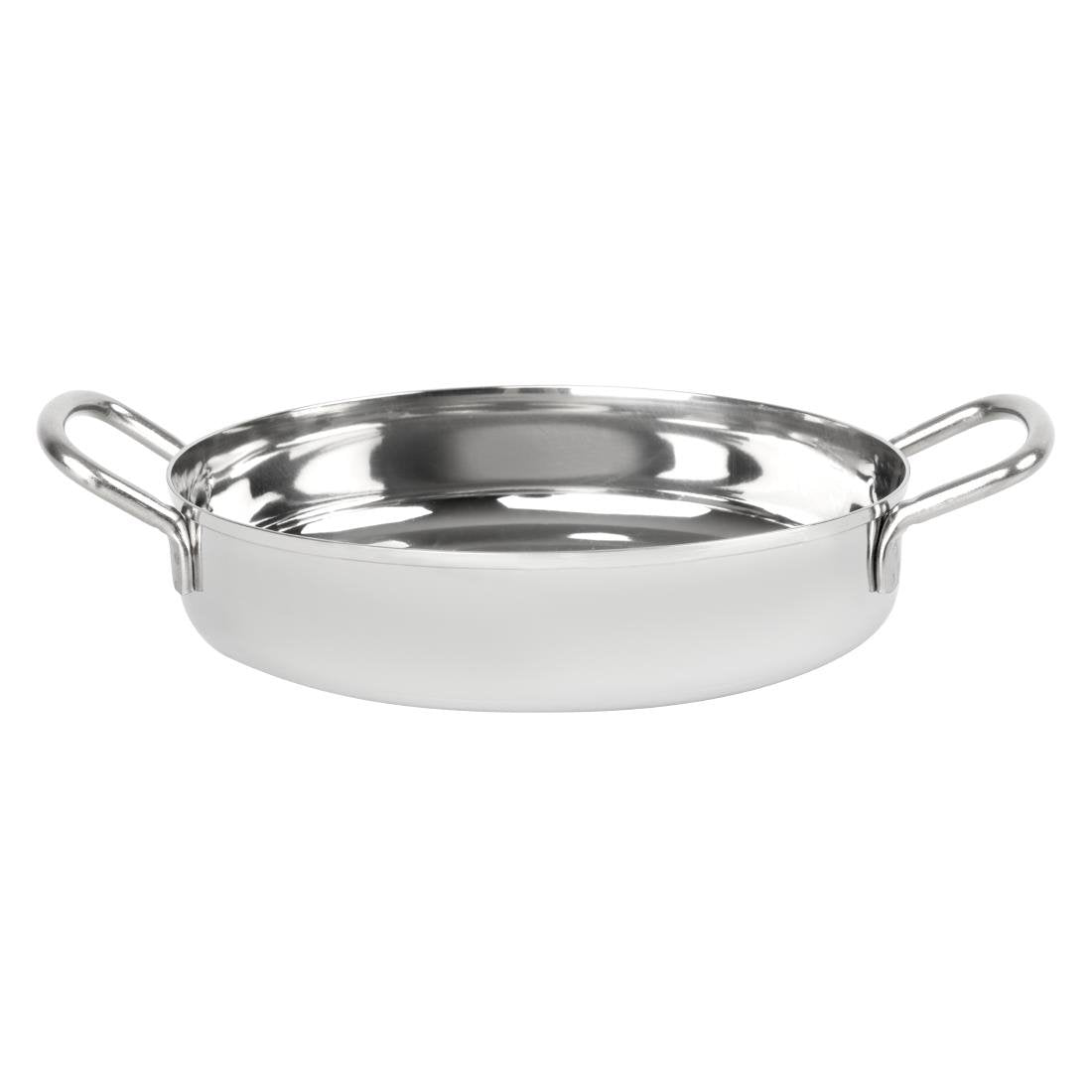 Plat en inox double poignée Olympia Table Presentation 150 mm