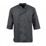 Veste de cuisine mixte Chef Works grise S - NISBETS