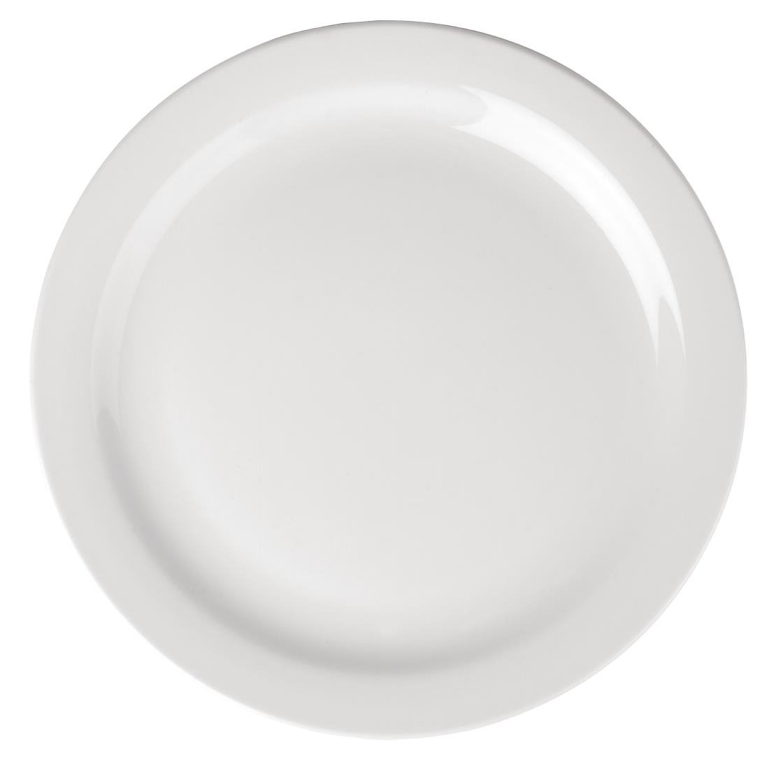 Assiettes À Bord Étroit Olympia Athena 2 - NISBETS