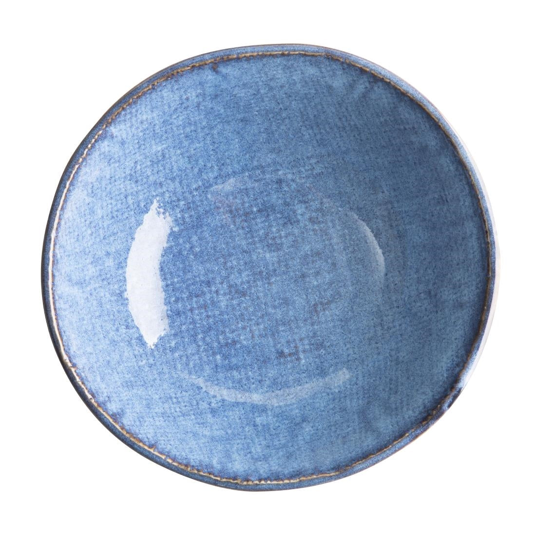 Bols plats Olympia Denim Blue 160 mm (lot de 6)