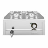 Bain-marie 4 pots Série 600 Buffalo