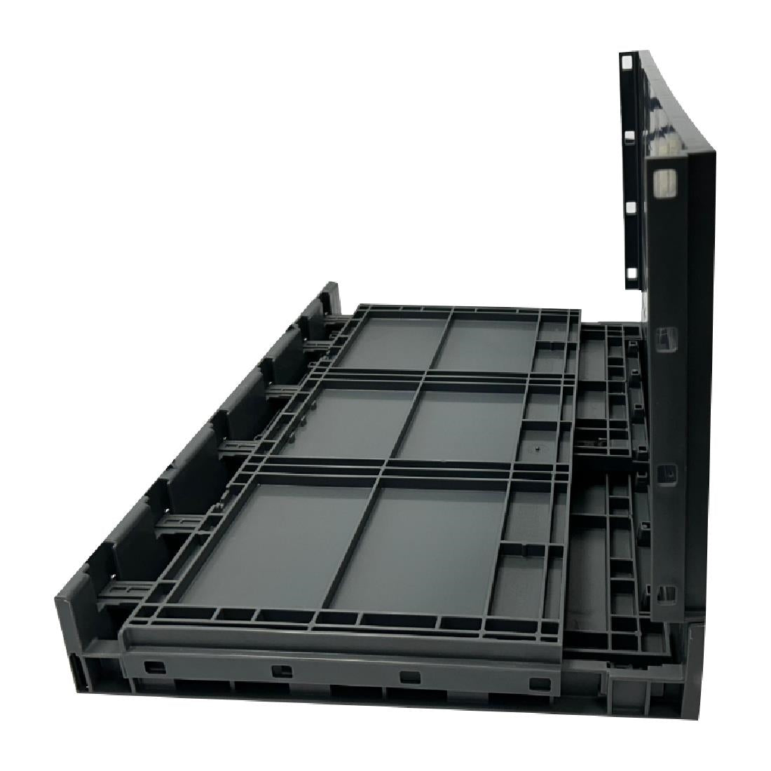 Caisse de transport/stockage pliante en plastique Vogue 594x396x353mm