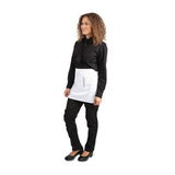 Tablier serveur court Whites blanc - NISBETS