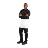 Tablier serveur court Whites blanc - NISBETS
