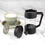 Cafetière à piston noire Olympia 3 tasses - NISBETS