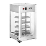 Vitrine chauffante rotative pour pizzas Buffalo 4 niveaux - NISBETS