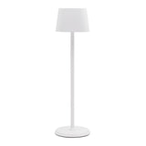 Lampe de table LED sans fil blanche à intensité variable Securit Georgina avec câble de chargement magnétique