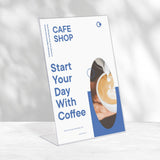 Présentoir de table Europel Budget L-standard A5 transparent