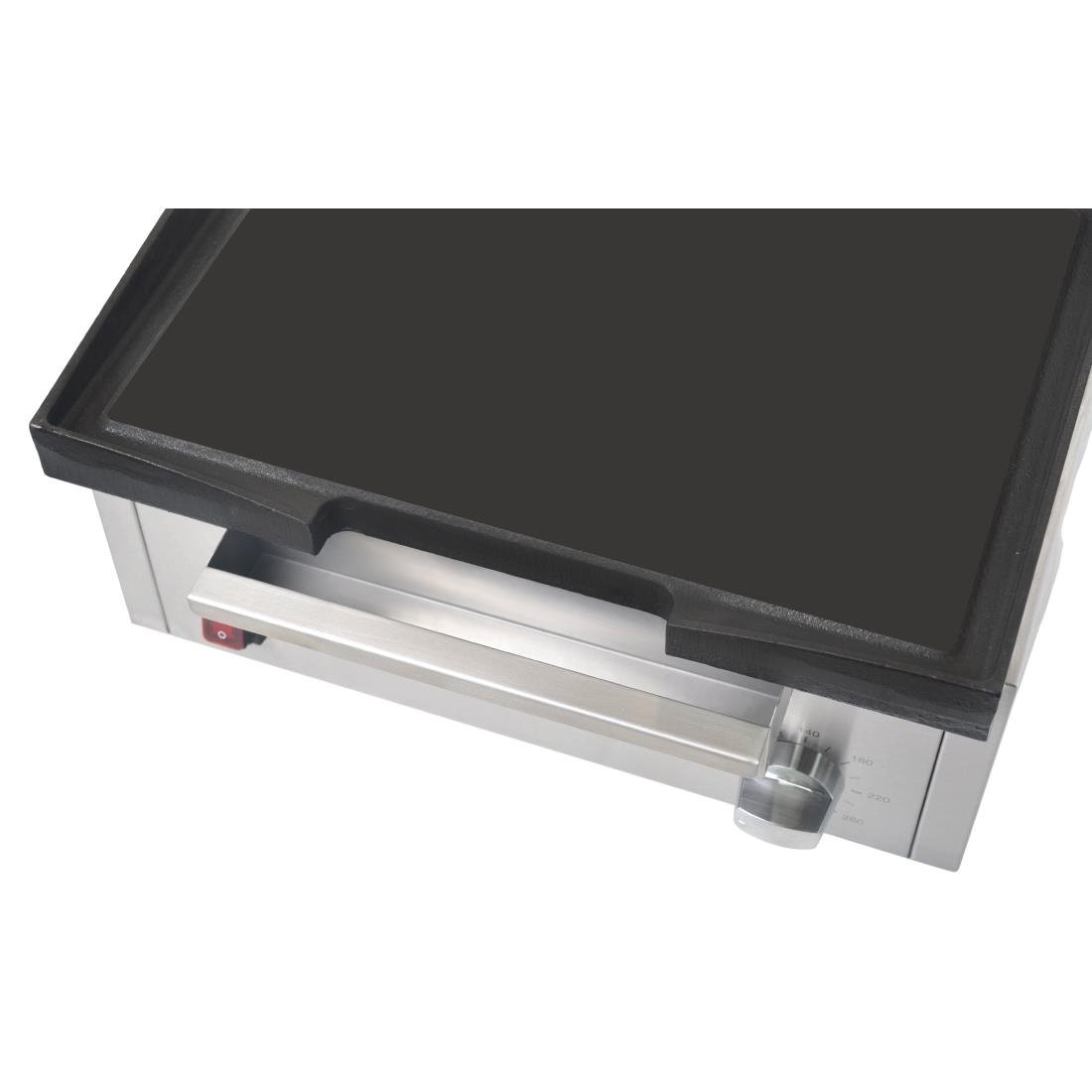 Plancha électrique en fonte Buffalo 1,8kW