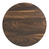 Table ronde Bolero Complete effet bois foncé 600mm