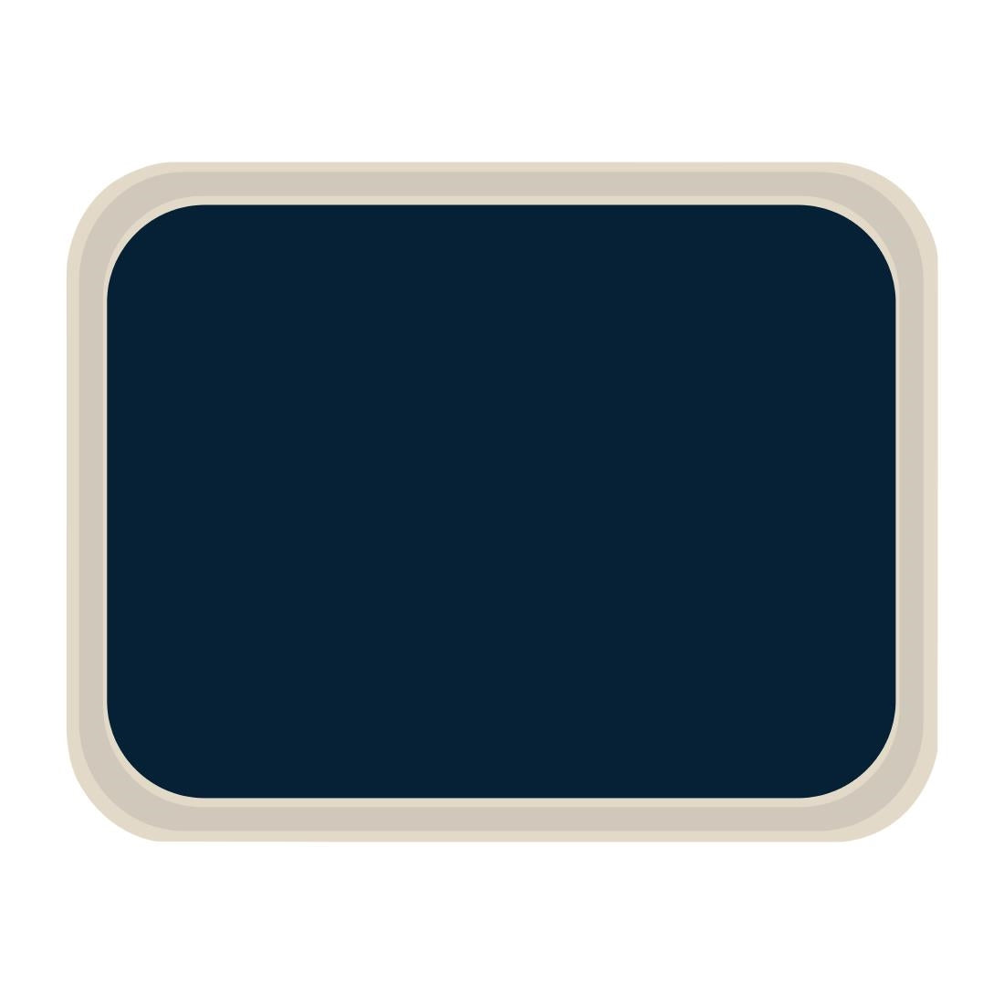 Plateau de service en polyester Roltex standard 455x355mm bleu - NISBETS