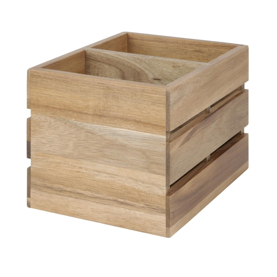 Organisateur de table en bois d'acacia Olympia 210x160x150mm