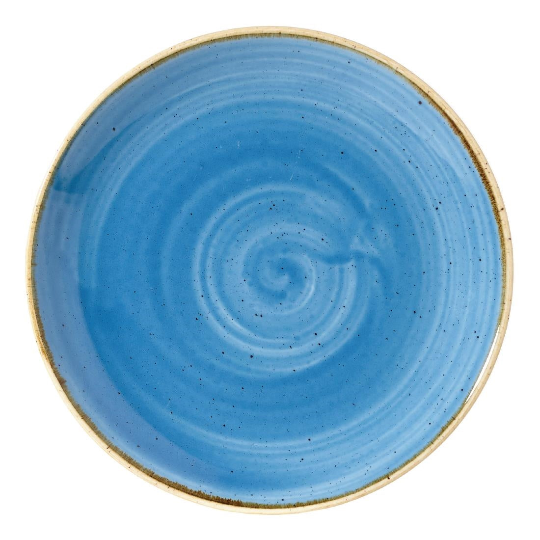 Assiettes rondes Churchill Stonecast Cornflower Blue 165mm (Lot de 12)
