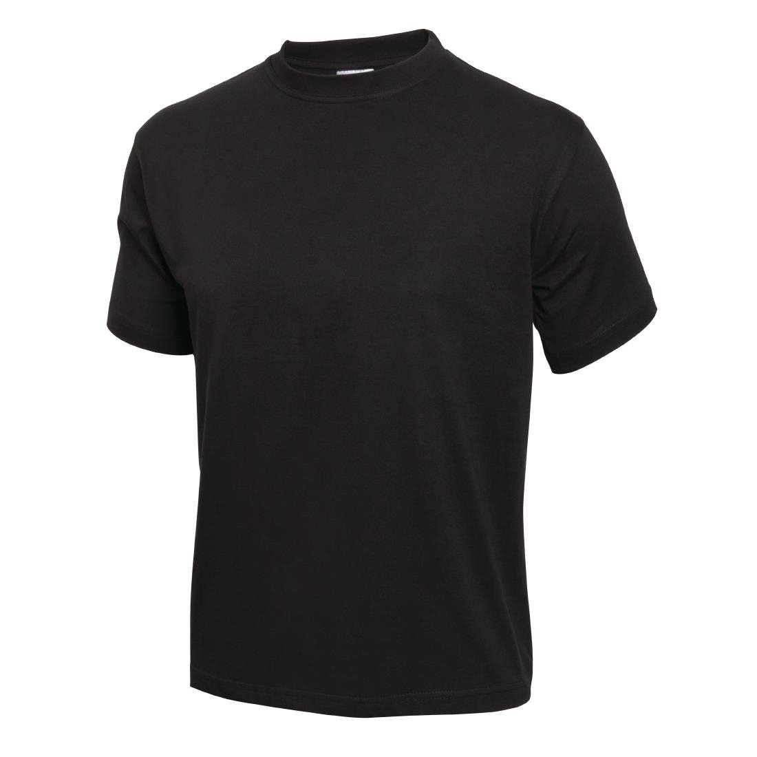 T-shirts Nisbets Essentials noirs L (lot de 2) - NISBETS
