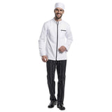 Veste de cuisine mixte Chaud Devant Modena blanche L - NISBETS