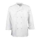 Veste de cuisine mixte Le Mans Chef Works blanche - NISBETS