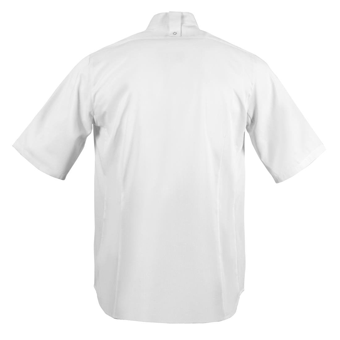 Veste col officier Southside blanche - NISBETS